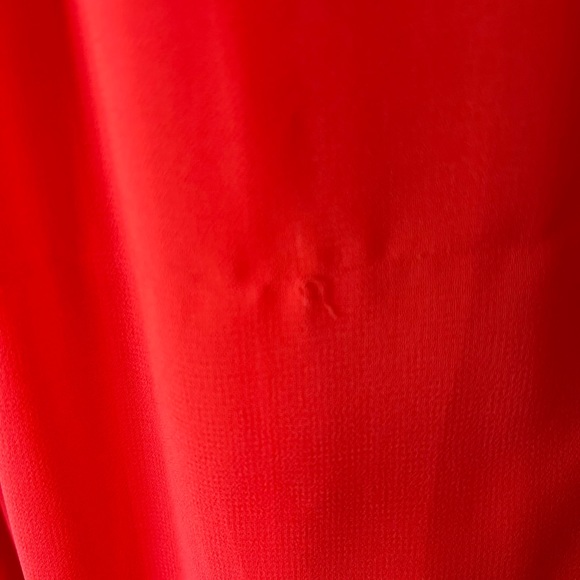 Fancy Coral dress with Rhinestones - Picture 7 of 8